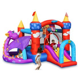Jumping Castle - Penelope plus ball pit balls (L3.5m x W3.5m x H2.45m) Includes a carry bag, electric blower and 4 ground pegs